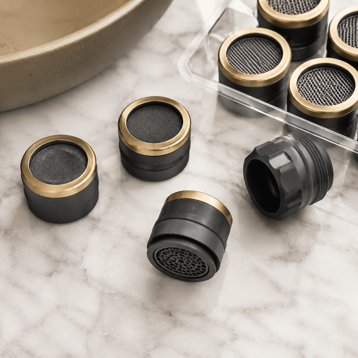 Anti-Splash Faucet Filter (3-Pack) detail